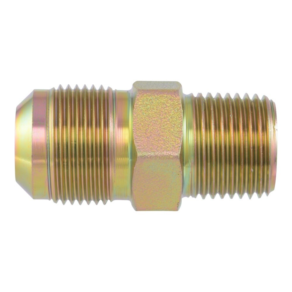 Eastman 62730B 5/8 in. OD Flare x 1/2 in. MIP Gas Fitting Adapter with 3/8 in. FIP Tap - 2