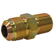 Eastman 62730 5/8 in OD Flare x 1/2 in MIP Gas Adapter Fitting with 1/2 in FIP Tap