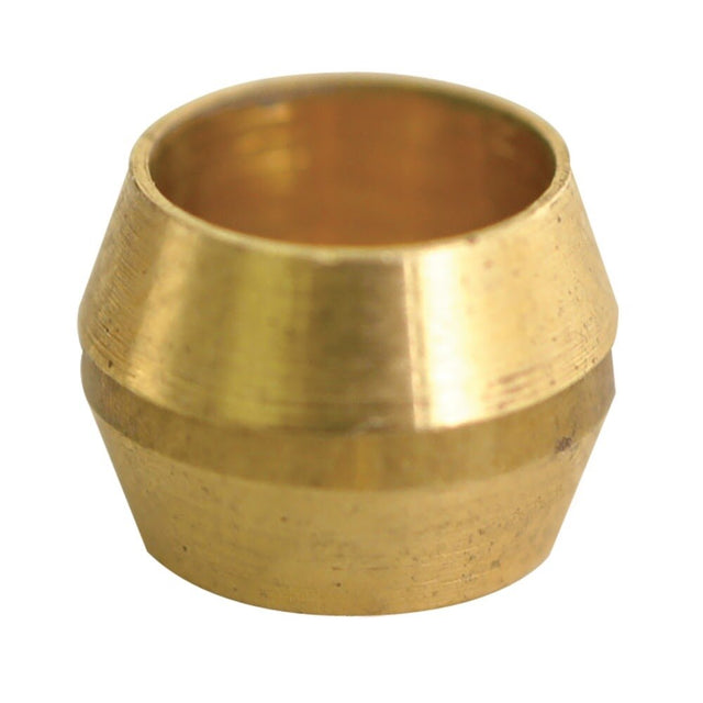 Eastman 65225LF 3/8 in Brass Compression Sleeve for Compression Fittings