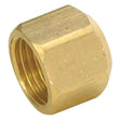 Eastman 65251LF 1/2 in. OD Brass Compression Cap for Plumbing Connections