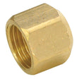 Eastman 65251LF 1/2 in. OD Brass Compression Cap for Plumbing Connections