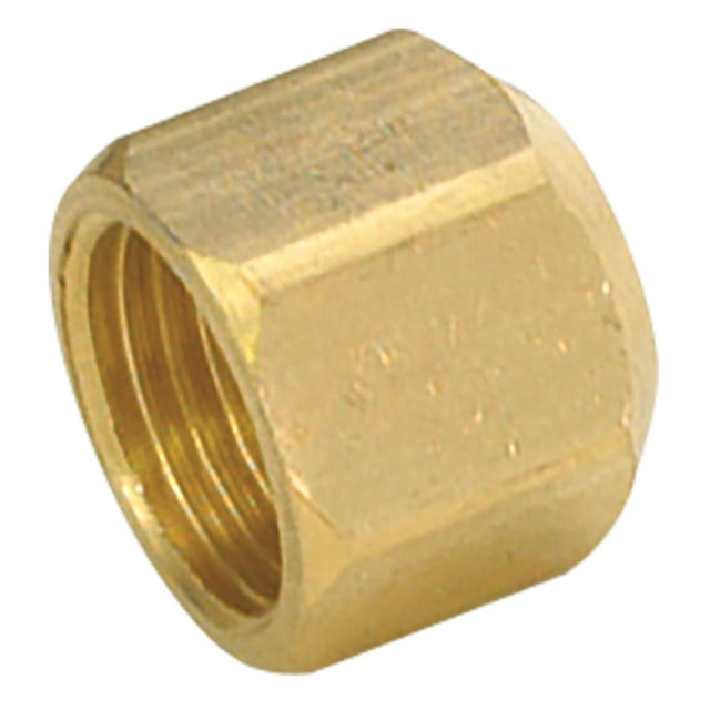 Eastman 65251LF 1/2 in. OD Brass Compression Cap for Plumbing Connections