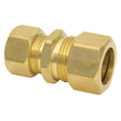 Eastman 65361LF 3/8 in x 1/4 in Compression Brass Reducing Union