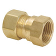 Eastman 65435LF 5/8 in OD Tube x 1/2 in FIP Compression Female Reducing Brass Adapter Fitting