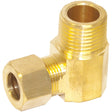 Eastman 65509LF 3/8 in. Compression x 3/8 in. MIP Brass 90 Degree Elbow Fitting