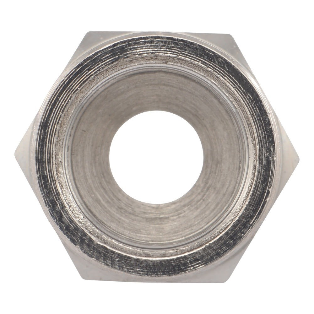 Eastman 65702B 3/8 in OD Flare x 9/16-24 Female Fine Thread Gas Adapter Fitting - 3