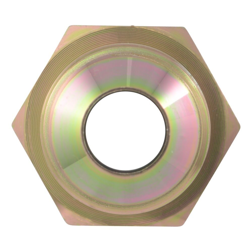 Eastman 65708B 3/8 in. OD Flare x 3/8 in. MIP Brass Gas Adapter with Tapped 1/4 in. FIP - 3