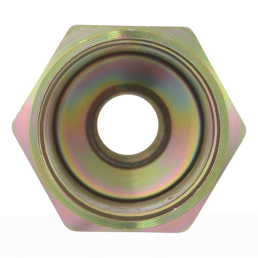 Eastman 65712B 3/8 in. OD Flare x 1/2 in. FIP Steel Gas Fitting - 3