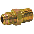 Eastman 65726 1/2 in OD Flare x 1/2 in MIP Gas Fitting Adapter with Tapped 3/8 in FIP