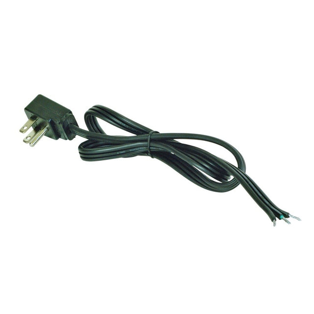 Eastman 69021 8 ft 3 Prong Dishwasher Power Cord with Angle Plug 15A 125V