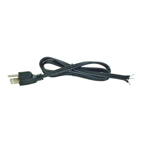 Eastman 69022 3 ft 3-Prong Dishwasher Power Cord with Straight Plug 15A 125V
