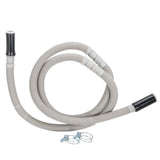 Eastman 69037 Drain Hose Extension Kit for Bosch Dishwashers with Clamps - 2