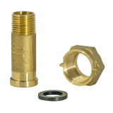 Eastman 70115 3/4 in. x 1 in. Brass Water Meter Coupling with Gasket - 3