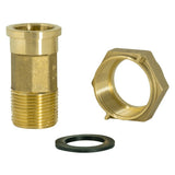 Eastman 70117 1 in. x 1-1/4 in. Water Meter Coupling with Gasket - 2