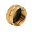 Eastman 70136 3/4 in Female Hex Thread Brass Hose End Cap