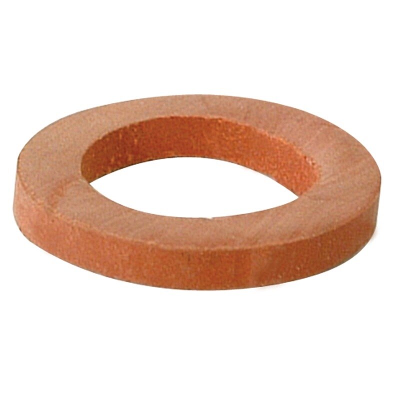 Eastman 70145 Red Rubber Washing Machine Hose Washer for Standard Hose Connections (10 Pack)