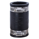 Eastman 86000 1-1/4 in x 1-1/4 in Flexible Rubber Coupling for Cast Iron Plastic or Steel Pipe - 3