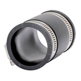 Eastman 86001 1-1-2 in x 1-1-2 in PVC DWV Flexible Coupling with Stainless Steel Clamps - 3