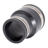Eastman 86002 2 in. x 1-1/2 in. Flexible Coupling for Cast Iron Plastic and Steel Pipes - 2