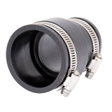 Eastman 86002 2 in. x 1-1/2 in. Flexible Coupling for Cast Iron Plastic and Steel Pipes - 3