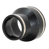 Eastman 86008 6 in x 4 in Flexible Rubber Pipe Coupling with Stainless Steel Clamps - 2