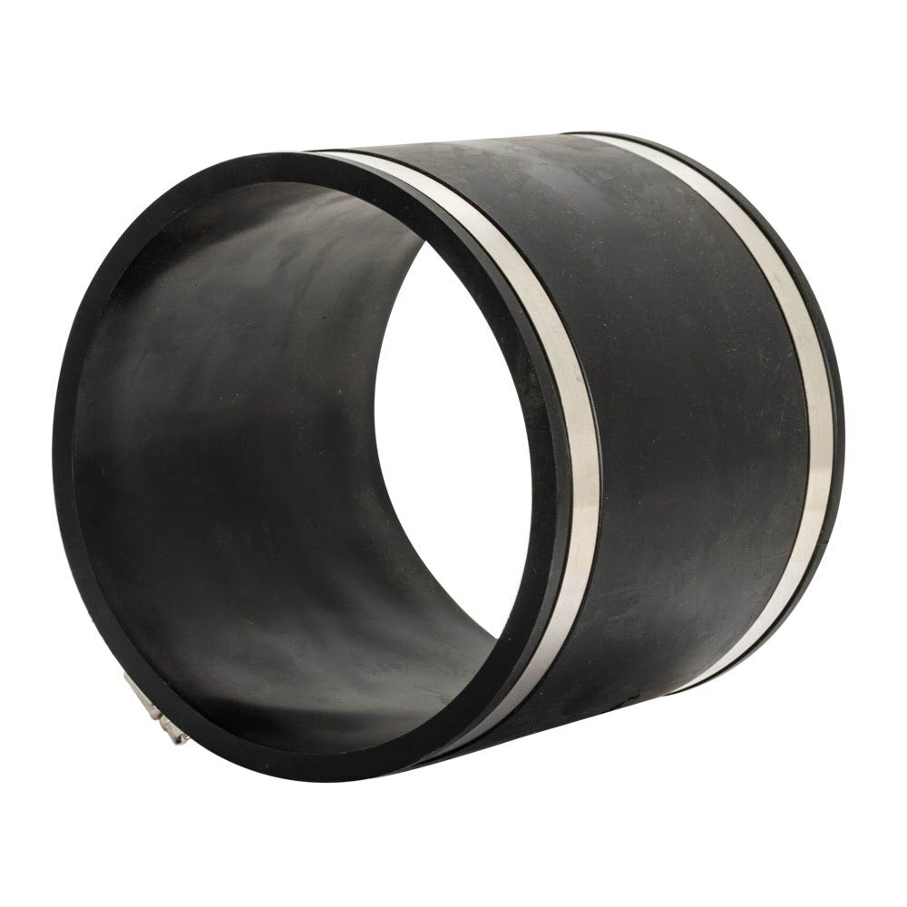 Eastman 86009 6 in x 6 in Flexible Coupling for Cast Iron Plastic or Steel Pipe - 2