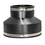 Eastman 86011 6 in. x 4 in. Flexible Coupling for Clay to Cast Iron or Plastic