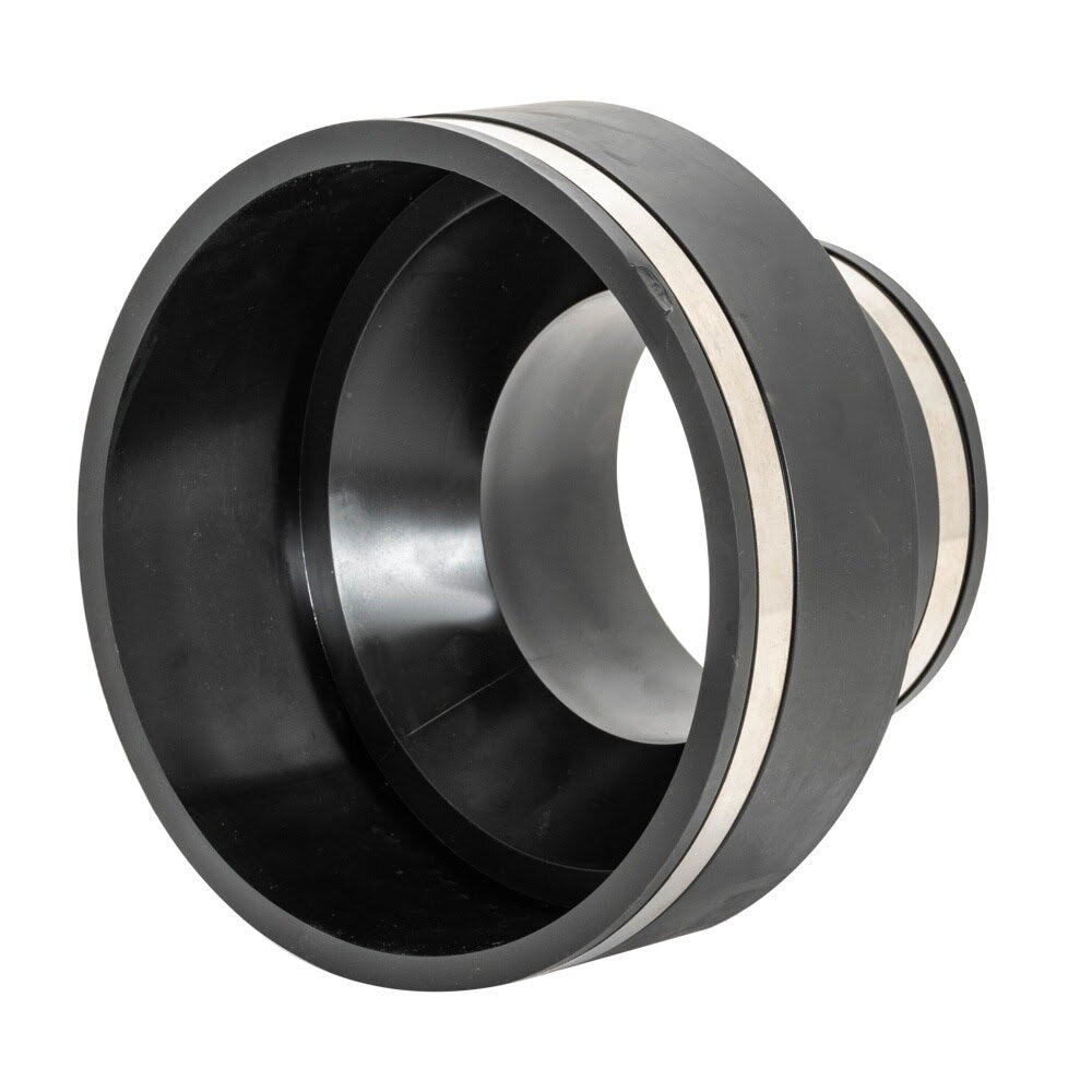 Eastman 86011 6 in. x 4 in. Flexible Coupling for Clay to Cast Iron or Plastic - 2