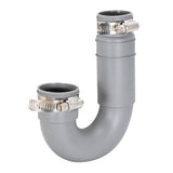 Eastman 86061 1-1/4 in. or 1-1/2 in. Flexible J-Trap with Clamp Style Connections