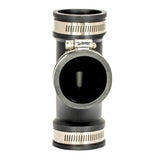 Eastman 86063 1-1/2 in. Flexible Tee No-Hub Coupling with Clamp Bands - 2