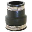 Eastman 86086 3 in. x 1-1/2 in. Flexible Coupling for Cast Iron to Plastic Pipe