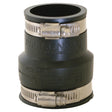 Eastman 86087 4 in. x 1-1/2 in. Flexible Coupling for Cast Iron Plastic or Steel Pipes