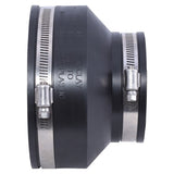 Eastman 86094 4 in x 3 in Flexible Coupling for Clay to Cast Iron or Plastic Pipe - 2