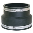 Eastman 86096 6 in Flexible Coupling for Clay to Cast Iron or Plastic Pipe