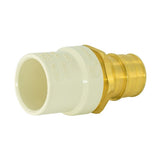 Eastman 86119 CPVC x Brass Transition PEX Adapter 1 in. Slip x 1 in. PEX - 2
