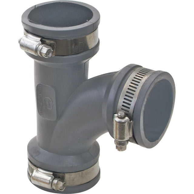 Eastman 86153 3 in. Flexible Tee for No Hub Plumbing Connections