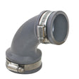 Eastman 86162 2 in. Flexible 90 Degree Elbow for No Hub Coupling Applications