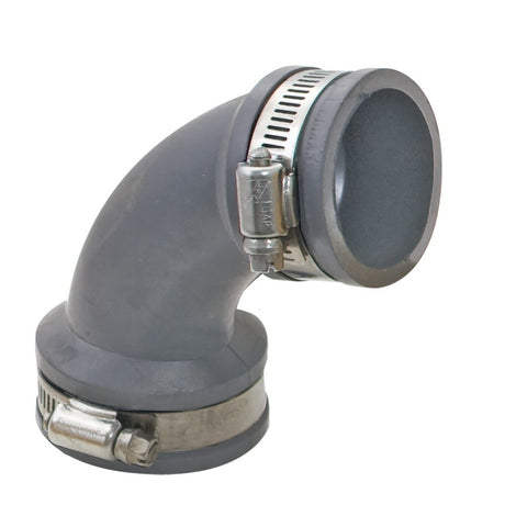 Eastman 86162 2 in. Flexible 90 Degree Elbow for No Hub Coupling Applications