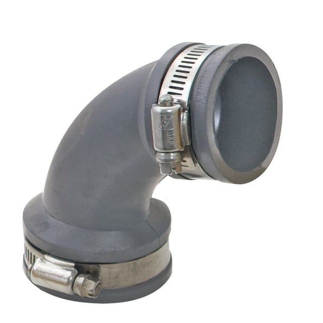 Eastman 86162 2 in. Flexible 90 Degree Elbow for No Hub Coupling Applications
