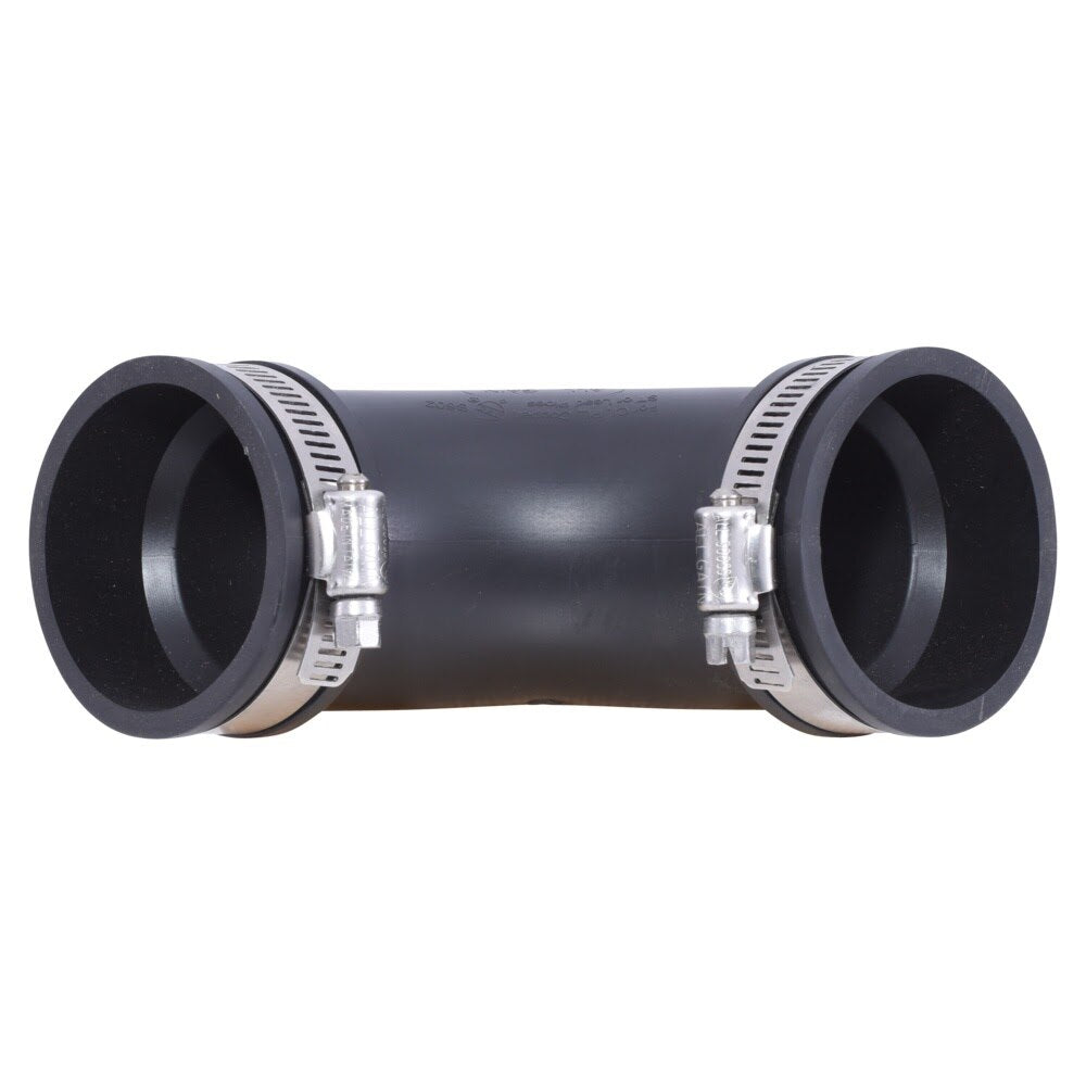 Eastman 86162 2 in. Flexible 90 Degree Elbow for No Hub Coupling Applications - 2