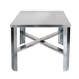 Eastman 86278 21 in x 21 in Galvanized Steel Water Heater Stand for Up to 50 Gallon Tanks