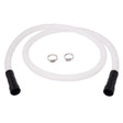 Eastman 91225 6 ft Corrugated Dishwasher Discharge Hose with Rubber Ends