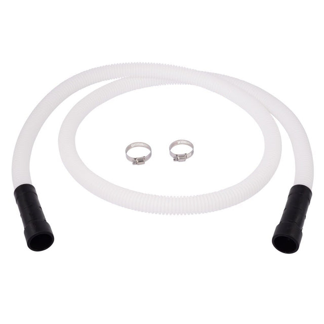 Eastman 91225 6 ft Corrugated Dishwasher Discharge Hose with Rubber Ends