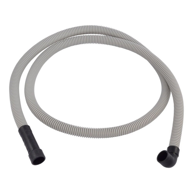 Eastman 91227 6 ft Universal Corrugated Dishwasher Discharge Hose with 90 Degree Elbow