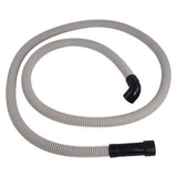 Eastman 91227 6 ft Universal Corrugated Dishwasher Discharge Hose with 90 Degree Elbow - 2
