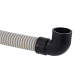 Eastman 91227 6 ft Universal Corrugated Dishwasher Discharge Hose with 90 Degree Elbow - 3