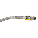 Eastman 98556 6 Ft Flood Defender Stainless Steel Dishwasher Connector Kit - 2