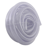 Eastman 98580 1.5 in. ID x 2 in. OD Clear Reinforced Braided PVC Vinyl Tubing (25 ft Spool)