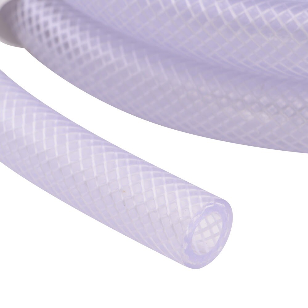 Eastman 98626 3/8 in ID x 5/8 in OD x 10 ft Clear Reinforced Braided Vinyl Tubing - 2