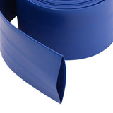 Eastman 98636 1-1/2 in ID x 15 ft Blue PVC Flat Discharge Hose - 2